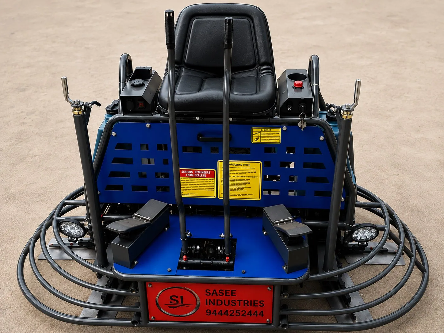 Emily Ride-On Power Trowel by Sasee Industries