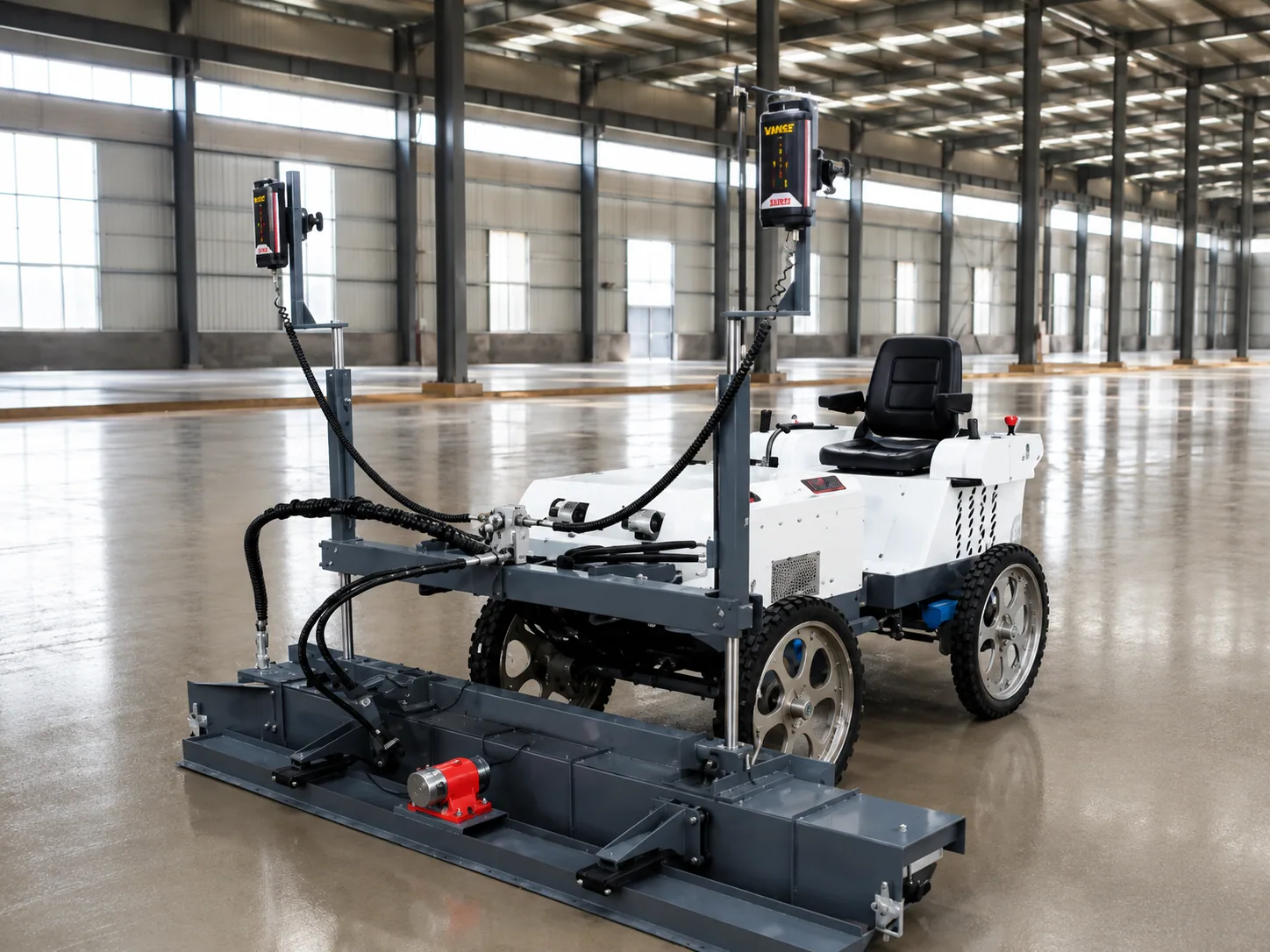 Emily 4-Wheel Laser Screed