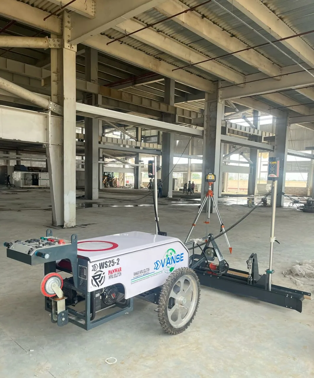 WS25-2 walk-behind laser screed