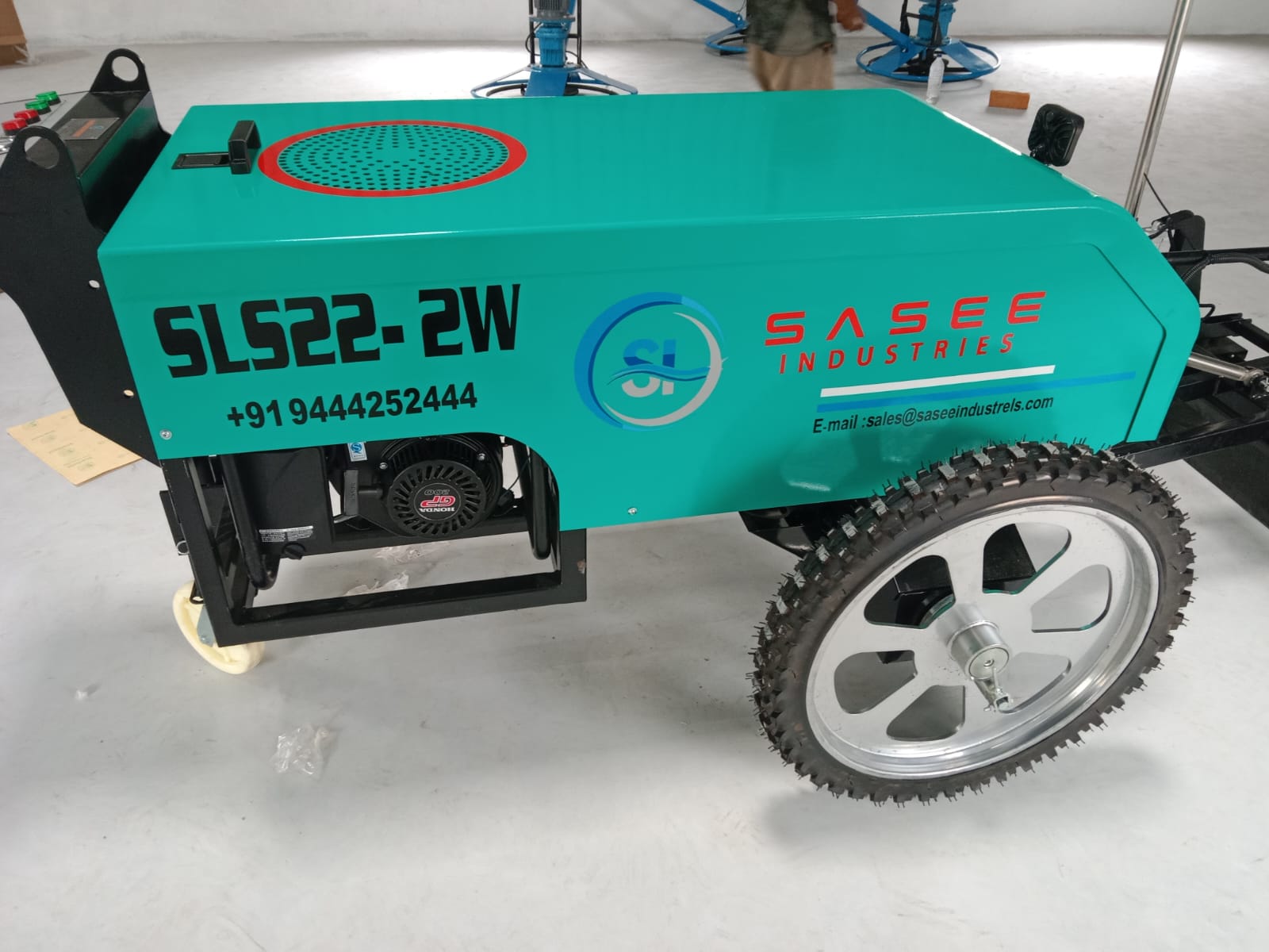 Emily 2-Wheel Laser Screed